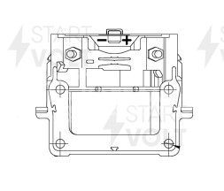 Катушка зажигания для автомобилей Toyota Corolla E80 (83-)/E90 (87-)/E100 (91-) 1.3i/1.6i