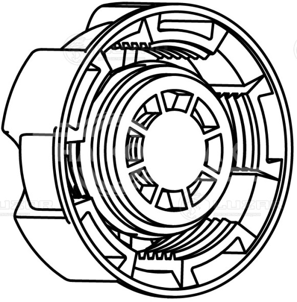 Крышка (пробка) расширительного бачка для автомобилей 308 (07-)/307 (01-)/206 (98-)/C4 (04-)