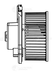Электровентилятор отопителя для автомобилей Subaru Forester (S13) (12-)/XV (12-)