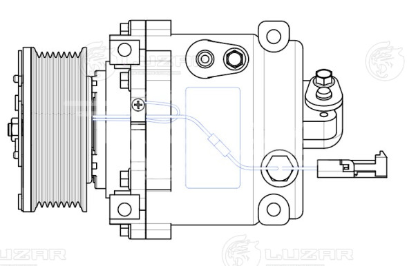 Компрессор кондиционера для автомобилей 4x4 Urban (14-)