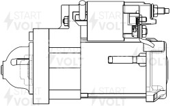 Стартер для автомобилей BMW X1 F48 (14-) 2.0D 1,9кВт