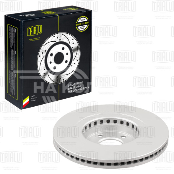 Диск тормозной передний для автомобилей Mazda CX-9 (16-) d=320 (окрашенный)