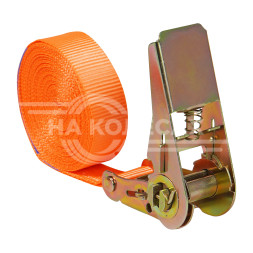 Ремень крепления груза с храповиком, кольцевой 600 кг, 6 м