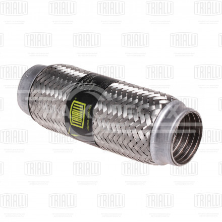 Виброкомпенсатор выхлопной трубы (Гофра) 55x220 InterLock (нержавеющая сталь)