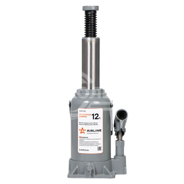 Домкрат бутылочный 12т 195-380мм