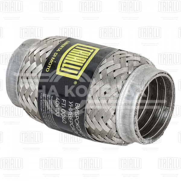 Виброкомпенсатор выхлопной трубы (Гофра) 40x100 InterLock (нержавеющая сталь)