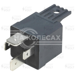 Реле автомобильное 4 контакта 12V 70A (с кронштейном) защиты стартера