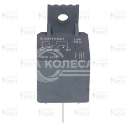 Реле автомобильное 4 контакта 12V 70A (с кронштейном) защиты стартера