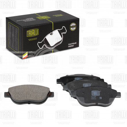 Колодки тормозные дисковые передние для автомобилей Peugeot 207 (06-)/307 (00-)/Citroen Berlingo (02-) (PF 4195)