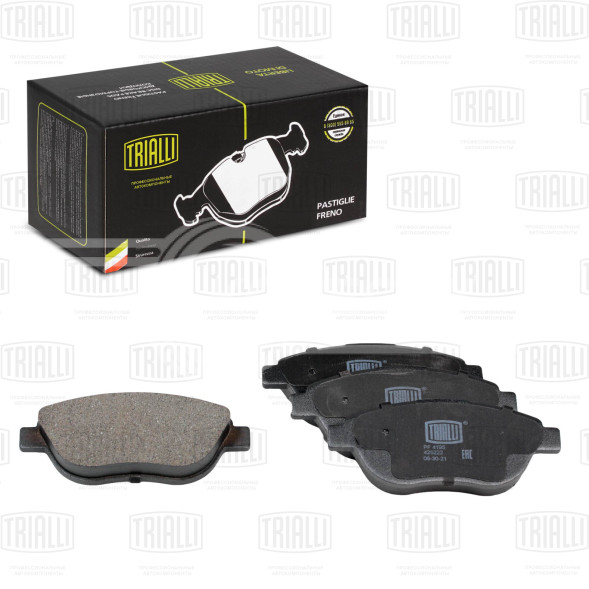 Колодки тормозные дисковые передние для автомобилей Peugeot 207 (06-)/307 (00-)/Citroen Berlingo (02-) (PF 4195)
