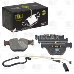 Колодки тормозные дисковые передние для автомобилей Land Rover Range Rover (02-) (в комплекте с датчиком)