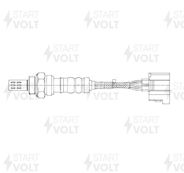 Датчик киcлорода для автомобилей Mercedes-Benz GLK X204 (08-)/E W212 (09-) 3.5i после катализатора