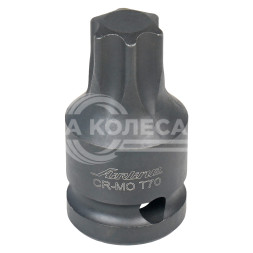 Головка ударная торцевая 1/2" DR внешний TORX T70 L=45мм