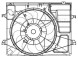 Электровентилятор охлаждения для автомобилей KIA Cerato II (09-) (с кожухом и резистором)