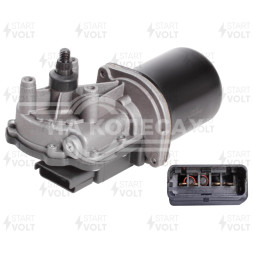 Моторедуктор стеклоочистителя для автомобилей Renault Megane II (02-) (тип Mako) (передний)