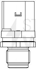 Датчик давления топлива для автомобилей Mercedes-Benz Sprinter (13-)/GL X164 (06-) [OM642,OM646]
