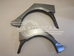 Ремонтные задние арки (наружная + внутренняя) Toyota Corolla E120 / E130