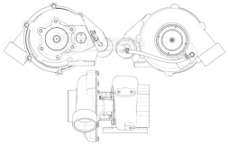 Турбокомпрессор для а/м Mercedes-Benz Actros MP2/MP3 (03-) [OM501LAE4] (тип K31)