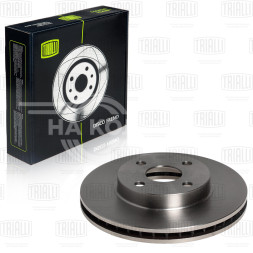Диск тормозной передний для автомобилей Toyota Corolla E120 (00-)/BYD F3 (05-) d=255