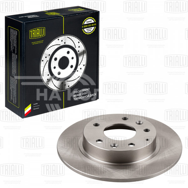 Диск тормозной задний для автомобилей Mazda 3 (13-) d=265