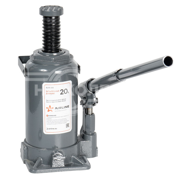 Домкрат бутылочный 20т 220-415мм