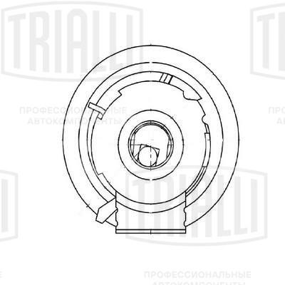 Ролик ГРМ для автомобилей VW Passat (05-) 2.0i (натяж.) (CM 6055)