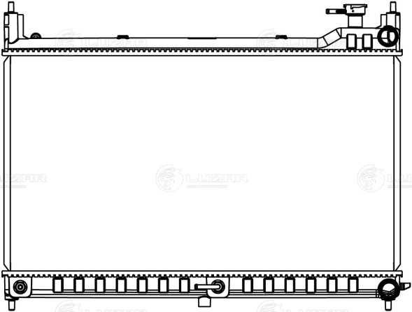 Радиатор охлаждения для автомобилей Murano III (Z52) (14-)