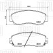 Колодки тормозные дисковые передние для автомобилей Exeed TXL (21-) / Haval F7 (19-) / Haval F7x (19-) / Honda CR-V (12-)