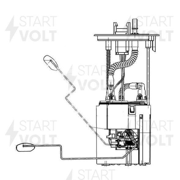 Модуль топливного насоса для автомобилей Hyundai/KIA ix35 (10-)/Sportage III (10-) 2.0i