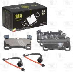 Колодки тормозные дисковые задние для автомобилей Audi Q7 (06-) / Porsche Cayenne (02-) 132x82 (PF 4002)