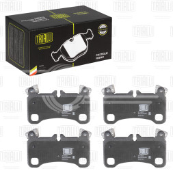 Колодки тормозные дисковые задние для автомобилей Audi Q7 (06-) / Porsche Cayenne (02-) 132x82 (PF 4002)