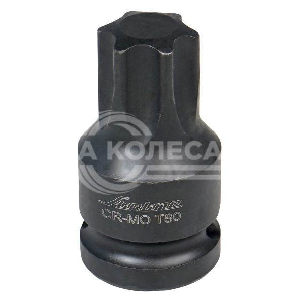 Головка ударная торцевая 1/2&quot; DR внешний TORX T80 L=45мм