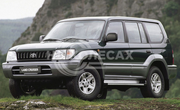 Арки задние Toyota Land Cruiser Prado 90