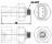 Датчик давления хладагента Toyota Camry (07-)/RAV 4 (06-) (3pin)