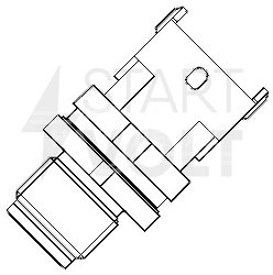 Датчик давления топлива для автомобилей КАМАЗ/НЕФАЗ/ЛИАЗ с дв. CUMMINS ISBe/ISDe/ЯМЗ-534