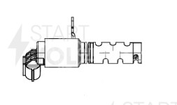 Клапан электромагнитный регулировки фаз ГРМ для автомобилей Mitsubishi Lancer X (07-) 1.8i/2.0i/Outlander XL (05-) 2.4i впускной от 07.2010 г.