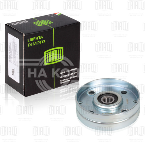 Ролик приводного ремня для автомобилей Nissan Almera Classic (06-)/Almera N16 (00-) 1.6i (натяжной)  ремня компрессора и генератора D=84