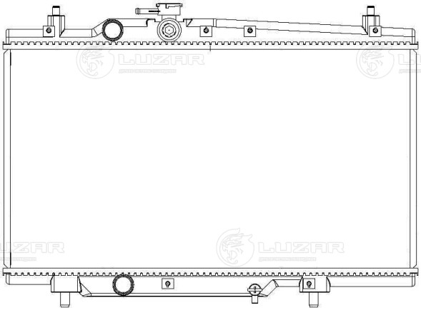 Радиатор охлаждения для автомобилей Оtaka (07-)/MK (06-)/MK Cross (10-) 1.5i MT