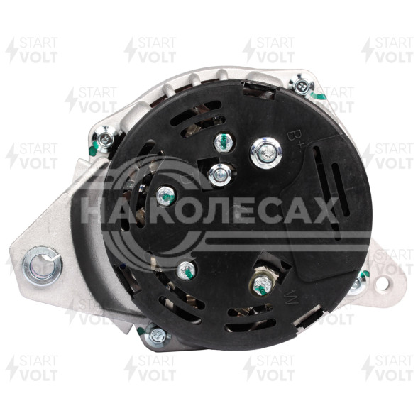 Генератор для автомобилей КАМАЗ/МАЗ с дв. ЯМЗ-236/238/КамАЗ-740 (2 руч.) 80А