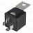 Реле автомобильное 4 контакта 12V 40A (с резистором, с кронштейном) защиты стартера