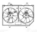 Электровентилятор охлаждения для автомобилей Nissan X-Trail (T30) (01-) 2.0i/2.5i (2 вент.) (с кожухом)