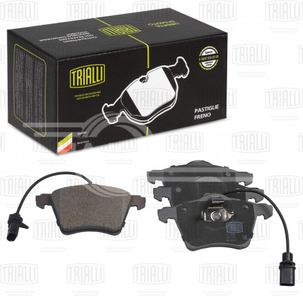 Колодки тормозные для автомобилей VW Sharan (95-) / Ford Galaxy (95-) дисковые передние (в комплекте с двумя датчиками)