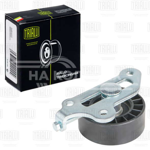 Ролик приводного ремня для автомобилей ГАЗ/УАЗ (ЗМЗ-405/406/409) (натяжной) (с кронтшейном) (CM 1091)