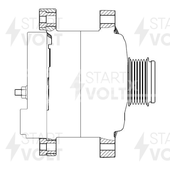 Генератор для автомобилей Hyundai ix35 (10-) 2.0i 110A