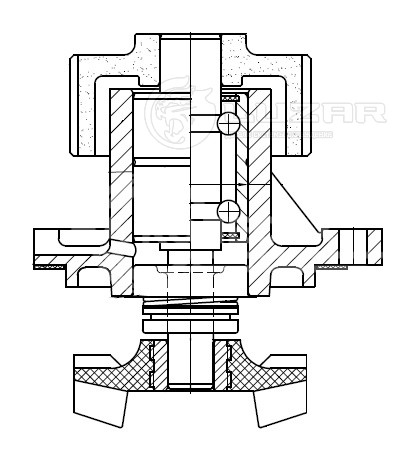 Насос водяной (TURBO) для автомобилей Sens (02-)/ЗАЗ 1102 Таврия