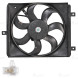 Электровентилятор охлаждения для автомобилей  Geely MK (06-)/MK Cross (10-) (с кожухом) (правый; до 2013г.)