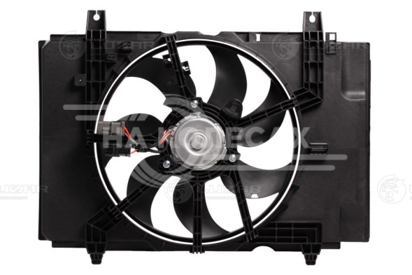 Электровентилятор охлаждения для автомобилей Nissan Juke (10-) 1.6i (с кожухом)