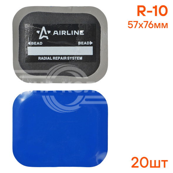 Пластырь кордовый, радиальный R-10 (57*76 мм)