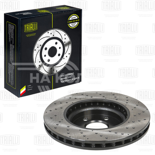 Диск тормозной передний для автомобилей Mercedes A (W176) (12-) / CLA (C117) (13-) d=320 (перфорированный)