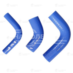 Патрубки охлаждения  для спецтехники МТЗ-80/82 (силикон, кмпл., 3шт.)